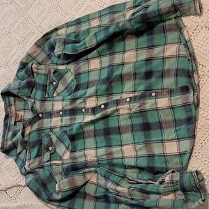 Mossimo Supply Co. Girls flannel shirt L
